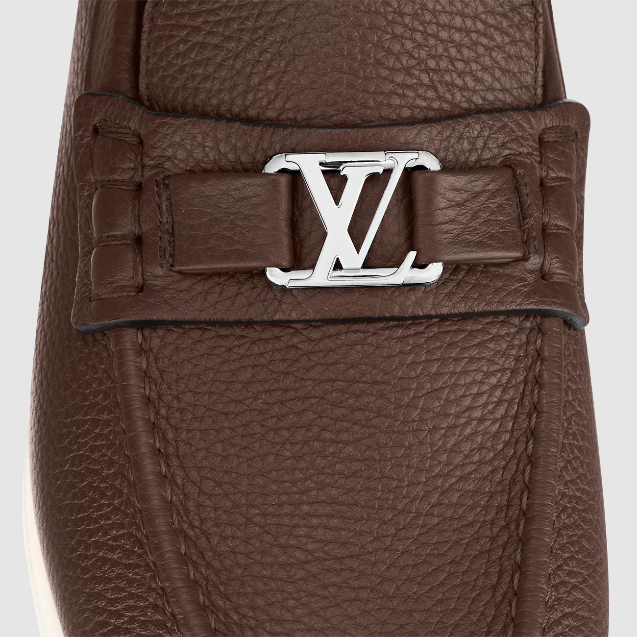 Giày Lười Louis Vuitton Estate Nam Nâu